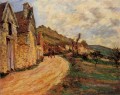 Les Roches at Falaise near Giverny Claude Monet